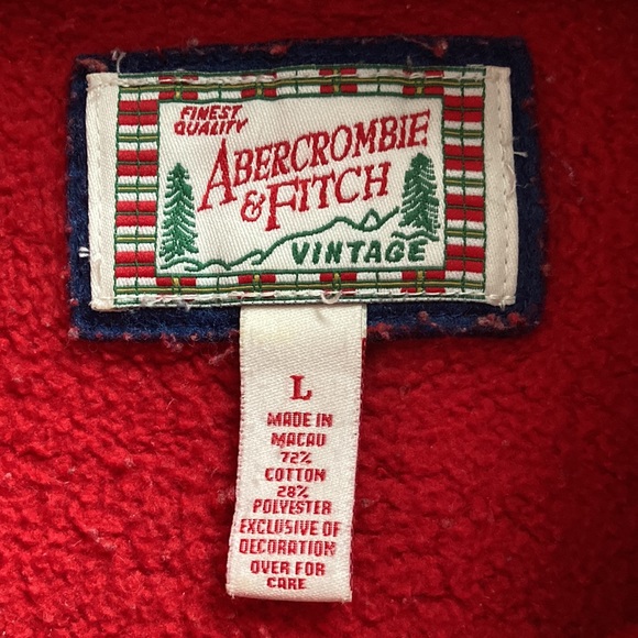 Abercrombie & Fitch Red Hoodie - L - Picture 9 of 9